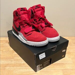 Nike Air Red High-Top Sneakers